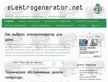 Tablet Screenshot of elektrogenerator.net